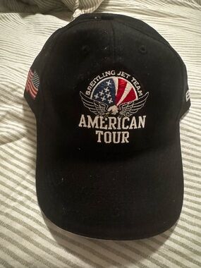 Breitling Black and White Baseball Cap